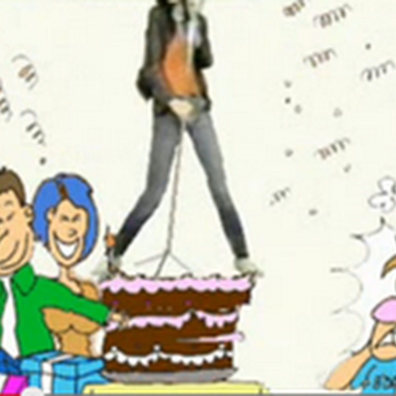 Video cumpleaños Feliz con Ramones para facebook