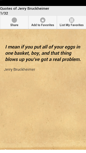Quotes of Jerry Bruckheimer