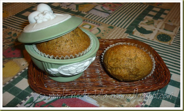 Muffin alla liquirizia con zucchero di canna integrale (12)