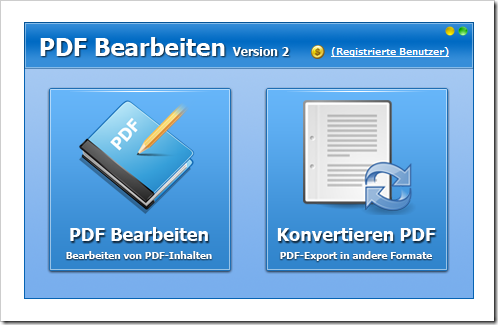 PDF Bearbeiten - Programm für Windows