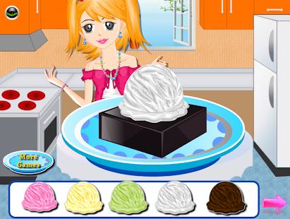 冰淇淋蛋糕女孩子的遊戲