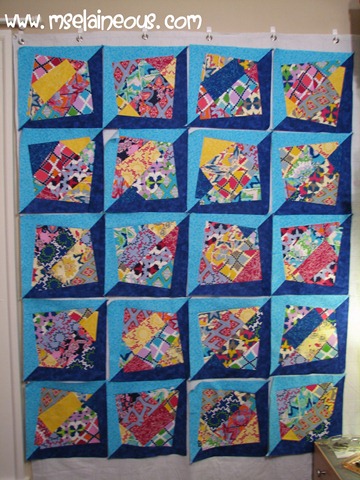 Ms. Elaineous Teaches Sewing: Kicking Some Glass Quilt