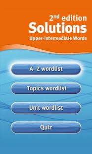 How to install Solutions 2e Upper-Int Words 1.0 mod apk for pc