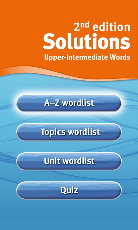 Solutions 2e Upper-Int Words Screen 2