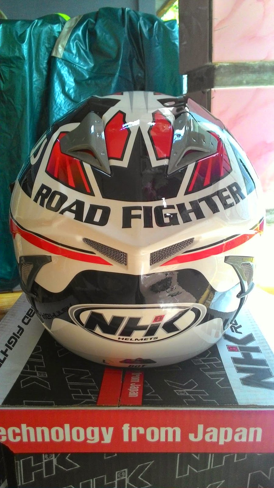 helm nhk road fighter