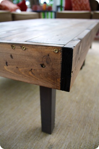 DIY wood table cover