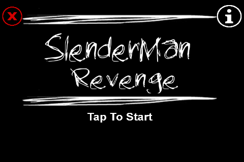 【免費動作App】Slender Man Revenge-APP點子