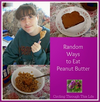 Random Ways to Eat Peanut Butter ~ From toast to the various pb sandwich combos.