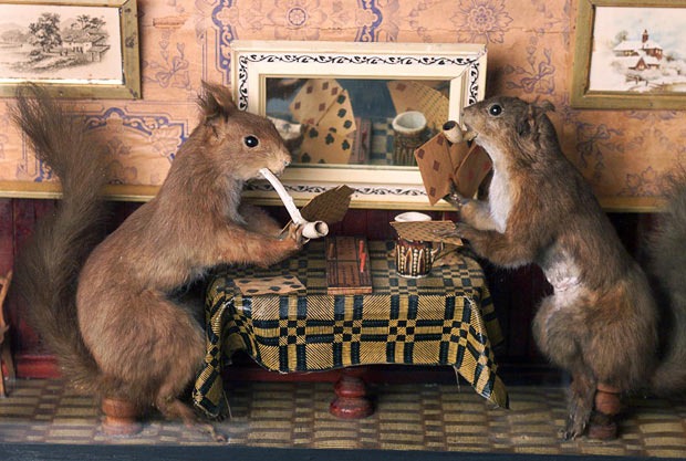 Walter Potter's Museum of Curiosities | Amusing Planet Walter Potter Squirrels