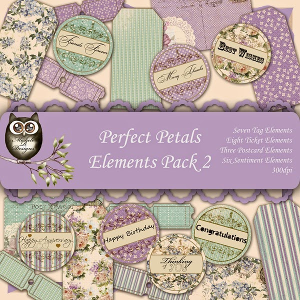 Perfect Petals Elements Front Sheet Pack 2