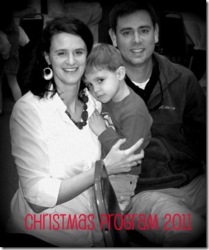 Mommy Daddy and Wesley 2011