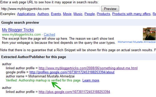 rich snippets tool