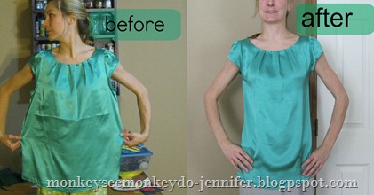 tunic before and after