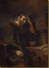 Rembrandt's "Apostle Paul"