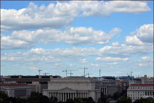 cranes over DC