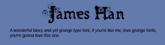 James-Han-Font James-Han-Font