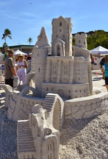 That's a sand castle!