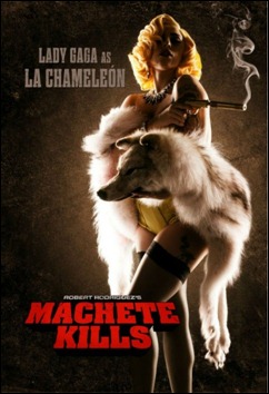 Lady GaGa em cartaz de Machete Kills