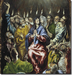 Pentecostés (1600) Doménikos Theotokópoulos, el Greco (1541 –1614) Museo del Prado. Madrid