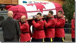 Mountie funeral