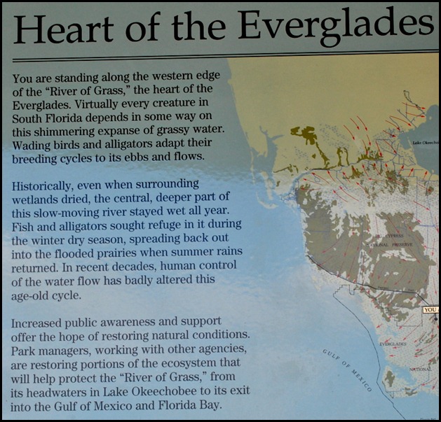 14j1 - At the tower - Sign Heart of the Everglades