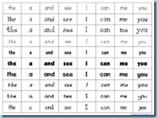 You Can Read Sight Word Search
