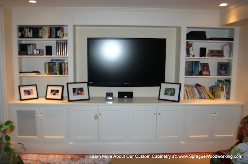 Built in Cabinets Entertainment Centers