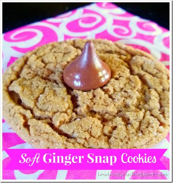 soft Gingersnap Cookies