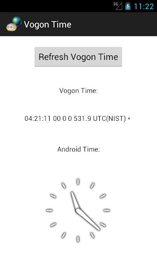 Vogon Time