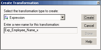 Informatica Expression Transformation