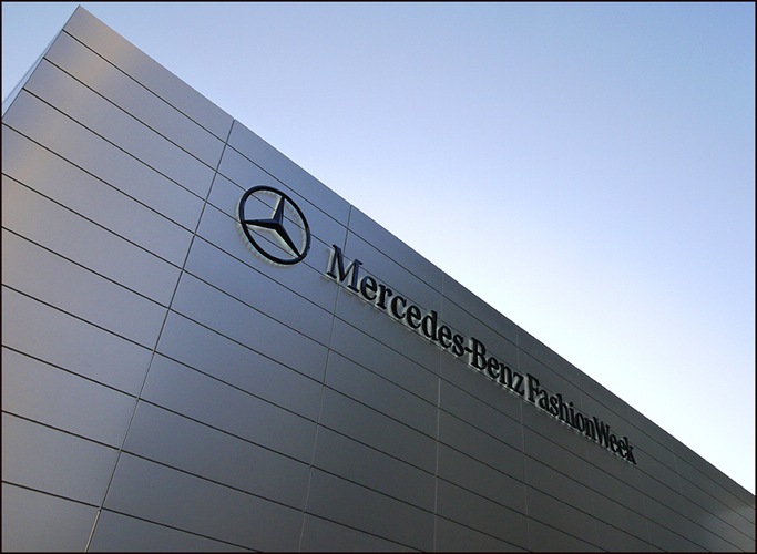 Mercedes Benz Fashion Week Pavilion front ol
