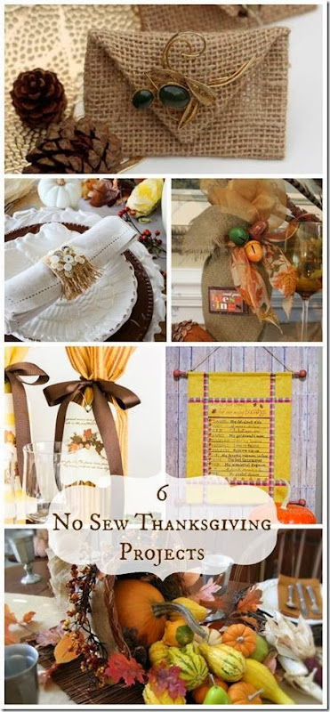CONFESSIONS OF A PLATE ADDICT No-Sew Thanksgiving Showcase