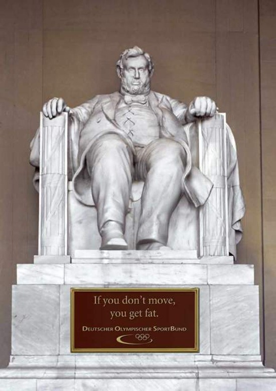 Estátuas gordas - Lincoln