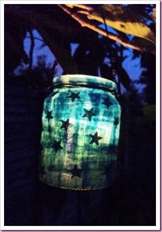Christmas Jar Lantern 