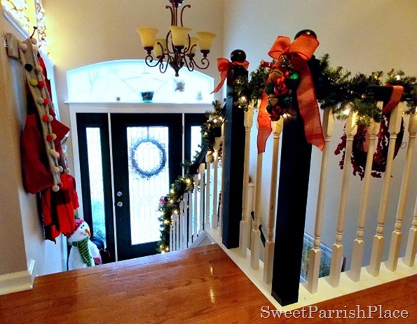 Christmas Banister
