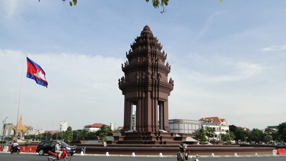 Monumento da Independência - Phnom Penh