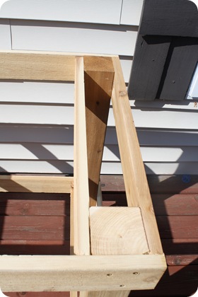 potting bench supports