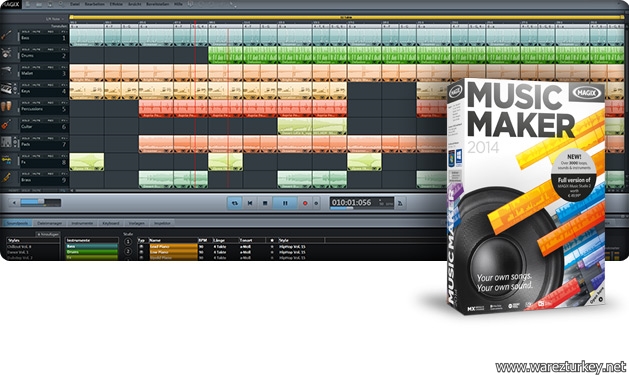 MAGIX Music Maker 2014 Premium 20.0.5.56 Full indir