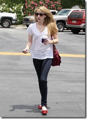 Emma Roberts in Tight Black Pants Leaving The Coffee Bean in LA-03-560x770