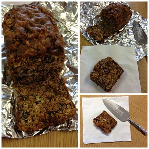 date carrot loaf