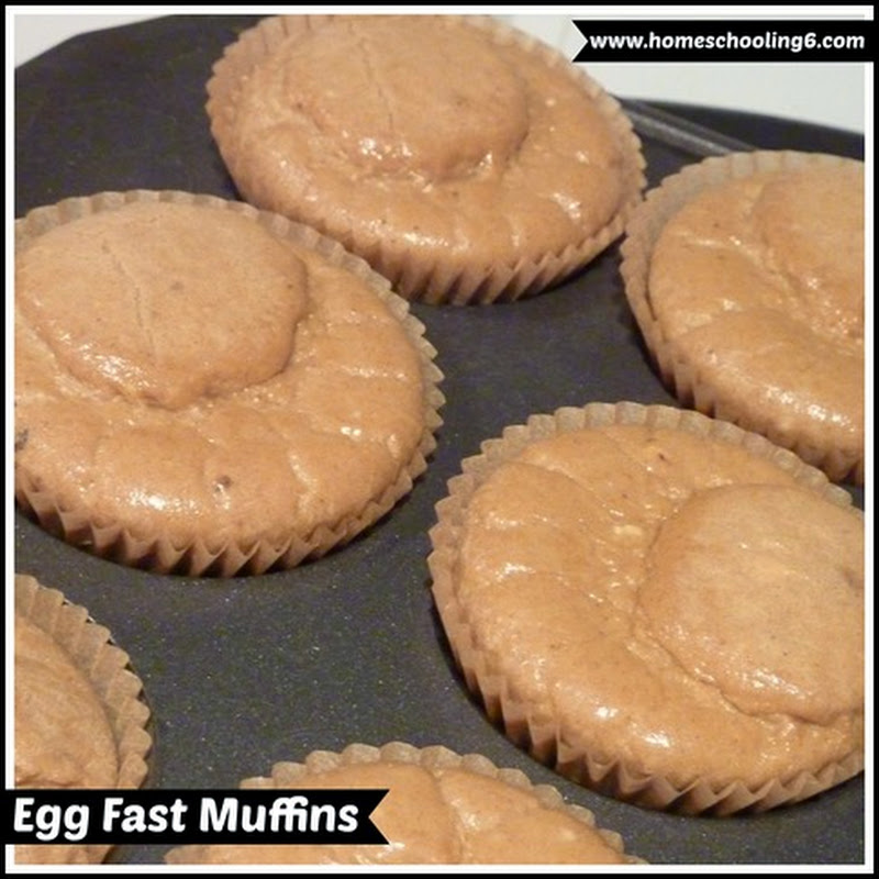 Egg Fast Muffins Homeschooling 6