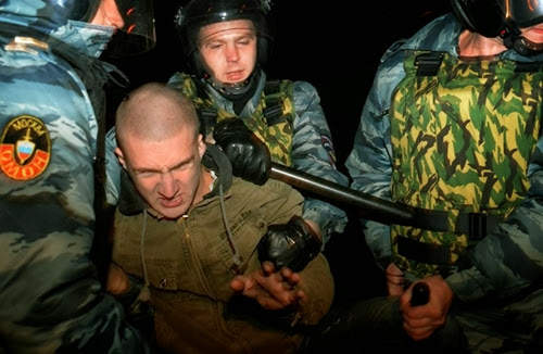 Фотографии беспорядков в Бирюлево