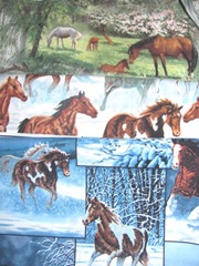 fabric horses 3 prints