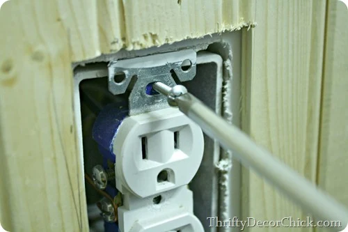 adding spacers to outlet