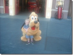 Pluto and Fire Truck