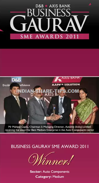 Business Gaurav sme award 2011