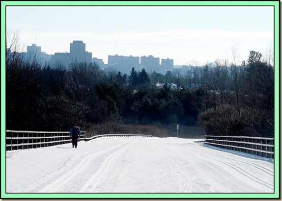 A view to Ottawa from Gatineau Parkway near P3