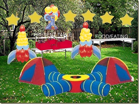 Decoración de Jardines para Fiesta Infantil5
