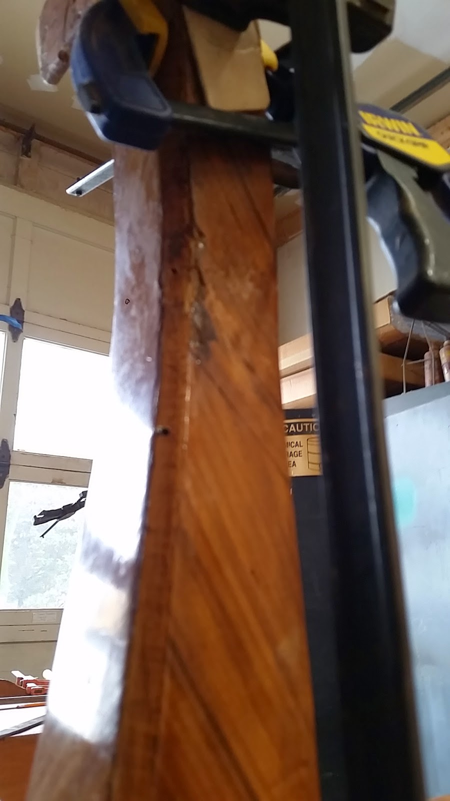 Colonial Restoration Studio Colonial Restoration studio removes veneer