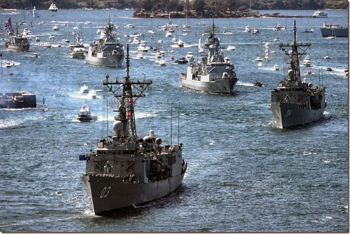 HMAS leads the fleet in